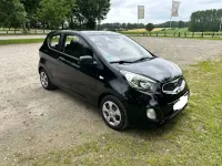 Gebraucht Kia Picanto Attract 69 PS (50 kW) 2012 Schwarz Kleinwagen