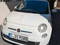 Gebraucht Fiat 500 Lounge 69 PS (50 kW) 2012 Weiß Kleinwagen
