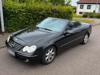 Gebraucht Mercedes CLK200 163 PS (119 kW) 2004 Schwarz Cabrio