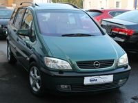 Gebraucht Opel Zafira Executive 147 PS (108 kW) 2002 Grün metallic Van / Kleinbus