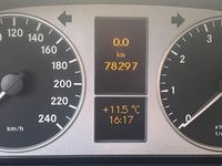 Gebraucht Mercedes B150 95 PS (69 kW) 2009 Blau Van / Kleinbus
