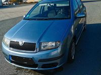 Gebraucht Skoda Fabia 55 PS (40 kW) 2007 Blau Limousine