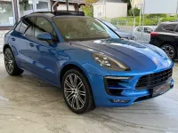 Gebraucht Porsche Macan Turbo Performance Package 441 PS (324 kW) 2017 Blau SUV
