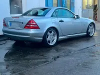 Gebraucht Mercedes SLK230 AMG 240 PS (176 kW) 1997 Silber Cabrio