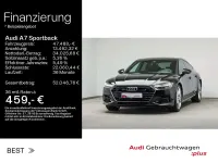 Gebraucht Audi A7 S-Line 286 PS (210 kW) 2022 Mythosschwarz metallic Limousine