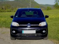 Gebraucht VW up! Sound 90 PS (66 kW) 2017 Schwarz Kleinwagen