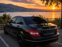 Gebraucht Mercedes C220 170 PS (125 kW) 2008 Schwarz Limousine