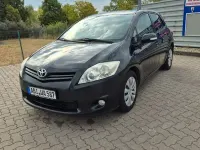 Gebraucht Toyota Auris 99 PS (72 kW) 2010 Schwarz Kleinwagen