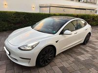 Gebraucht Tesla Model 3 Performance 377 kW (513 PS) 2021 Weiß Limousine