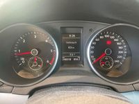 Gebraucht VW Golf VI Highline 110 PS (80 kW) 2009 Rot Kleinwagen