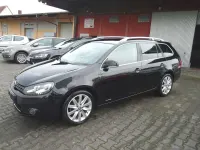 Gebraucht VW Golf VI Highline 105 PS (77 kW) 2011 Deep black perleffekt Kleinwagen
