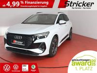 Gebraucht Audi Q4 e-tron S-Line 150 kW (204 PS) 2023 Gletscherweiß metallic SUV