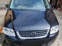 Gebraucht VW Touran Conceptline 90 PS (66 kW) 2004 Schwarz Van / Kleinbus