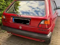 Gebraucht VW Golf II 69 PS (50 kW) 1990 Rot Kleinwagen