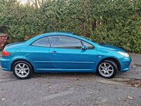 Gebraucht Peugeot 307 CC 110 PS (80 kW) 2006 Blau Cabrio