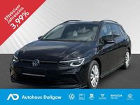 Gebraucht VW Golf VIII R-line 131 PS (96 kW) 2024 Deep black perleffekt Kombi