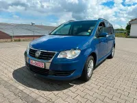 Gebraucht VW Touran Trendline 140 PS (102 kW) 2009 Blau Van / Kleinbus