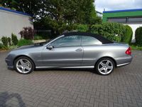 Gebraucht Mercedes CLK200 AMG 184 PS (135 kW) 2009 Palladiumsilber  metalliclack Cabrio