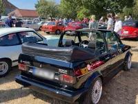Gebraucht VW Golf Cabriolet 98 PS (72 kW) 1991 Schwarz Cabrio