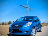 Gebraucht Toyota Yaris Cool 69 PS (50 kW) 2007 Blau Kleinwagen