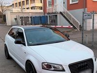 Gebraucht Audi A3 S-Line 140 PS (102 kW) 2009 Weiß Kleinwagen