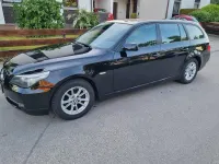 Gebraucht BMW 520 170 PS (125 kW) 2008 Schwarz Kombi