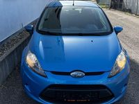 Gebraucht Ford Fiesta Trend 82 PS (60 kW) 2009 Blau Kleinwagen