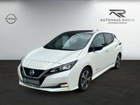 Gebraucht Nissan Leaf N-Connecta 110 kW (150 PS) 2019 Pearl white pearleffekt/dach black met Kleinwagen
