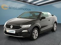 Gebraucht VW T-Roc Cabriolet 116 PS (85 kW) 2020 Schwarz Cabrio