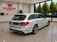 Gebraucht Mercedes C250 AMG line 204 PS (150 kW) 2018 Silber Limousine