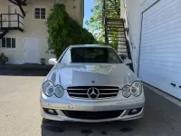 Gebraucht Mercedes CLK500 Avantgarde 387 PS (284 kW) 2007 Silber Coupé