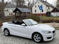 Gebraucht BMW 218 Advantage 150 PS (110 kW) 2017 Alpinweiss iii Cabrio