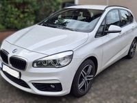 Gebraucht BMW 218 Active Tourer Sport Line 150 PS (110 kW) 2015 Weiß Van / Kleinbus