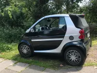Gebraucht Smart ForTwo Cabrio 61 PS (44 kW) 2003 Schwarz Cabrio