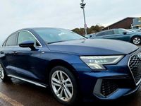 Gebraucht Audi A3 S-Line 110 PS (80 kW) 2021 Blau Limousine