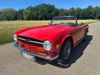 Gebraucht Triumph TR6 95 PS (69 kW) 1972 Rot Cabrio