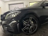 Gebraucht Mercedes C200 AMG 333 PS (244 kW) 2018 Schwarz/baltic black Kombi