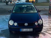 Gebraucht VW Polo 64 PS (47 kW) 2002 Blau Kleinwagen