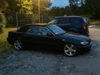 Gebraucht BMW 325 Cabriolet 192 PS (141 kW) 2005 Schwarz Cabrio