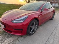 Gebraucht Tesla Model 3 Standard Range Plus 239 kW (325 PS) 2020 Rot Limousine