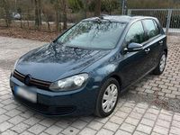 Gebraucht VW Golf VI 75 PS (55 kW) 2010 Blau Kleinwagen