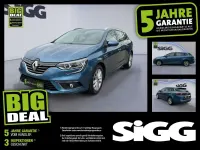 Gebraucht Renault Mégane GrandTour Intens 101 PS (74 kW) 2017 Berlin blau metallic Kombi