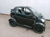 Gebraucht Smart ForTwo Cabrio Brabus 75 PS (55 kW) 2003 Schwarz Cabrio