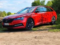Gebraucht Skoda Superb SportLine 272 PS (200 kW) 2019 Rot Kombi