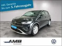 Gebraucht VW T-Cross 95 PS (69 kW) 2025 Schwarz (deep black perleffekt) SUV