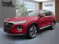 Gebraucht Hyundai Santa Fe Premium 197 PS (144 kW) 2019 Rot SUV