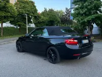 Gebraucht BMW 218 Luxury Line 136 PS (100 kW) 2015 Schwarz Cabrio