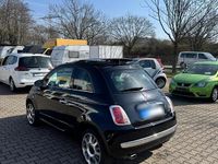 Gebraucht Fiat 500 69 PS (50 kW) 2008 Schwarz Kleinwagen