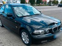 Gebraucht BMW 316 Compact 116 PS (85 kW) 2004 Schwarz Kleinwagen