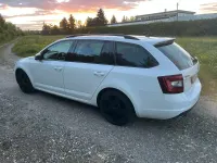Gebraucht Skoda Octavia vRS 230 PS (169 kW) 2017 Weiß Kombi